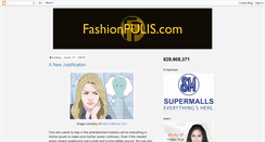 Desktop Screenshot of fashionpulis.com