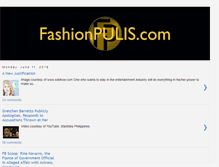 Tablet Screenshot of fashionpulis.com